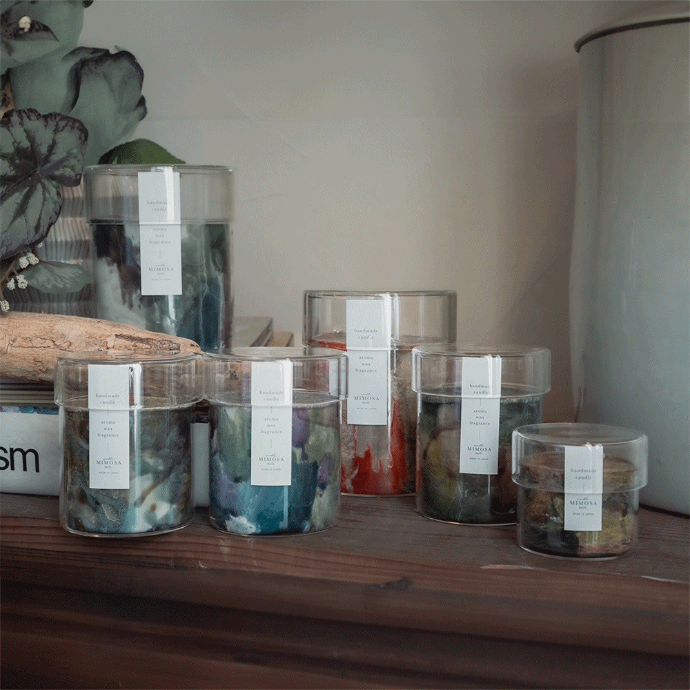 The Melt Aroma Candle】アートが目覚める、香りのオブジェ | Lib